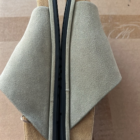 ZARA Buckled suede Sandal size 38 - Picture 15 of 16